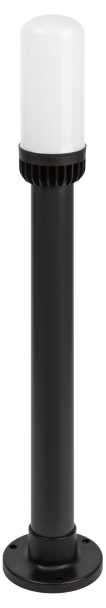 фото садово-парковый светильник эра «поллар» нту 01-60-012 напольный черный ip54 е27 max60вт h840мм б0057491 | 220svet.ru
