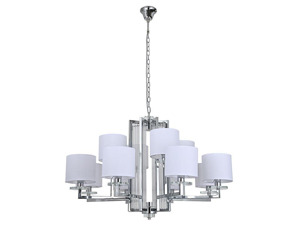 фото подвесная люстра newport amalia 35408+4/c chrome без абажуров м0069062 | 220svet.ru