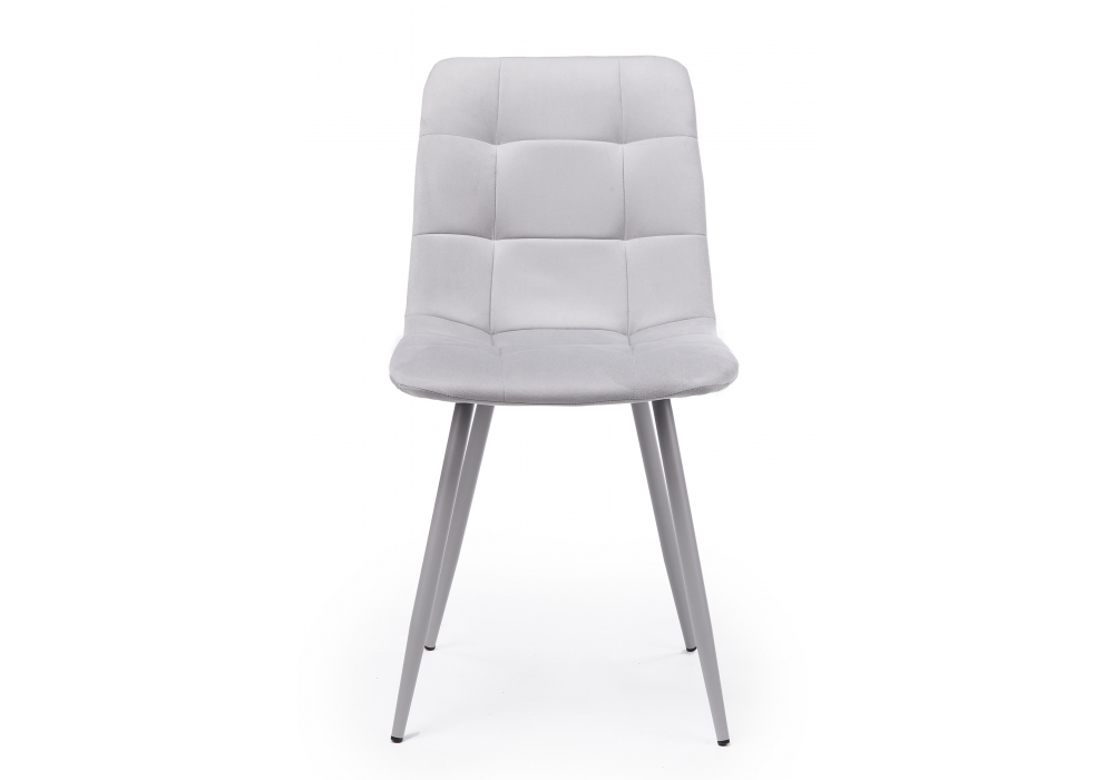 фото стул на металлокаркасе woodville чилли светло-серый / серый 631627 | 220svet.ru