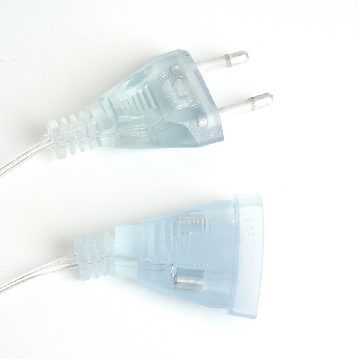 фото светодиодная гирлянда feron занавес звездочки 230v разноцветная 8 режимов cl25 48609 | 220svet.ru