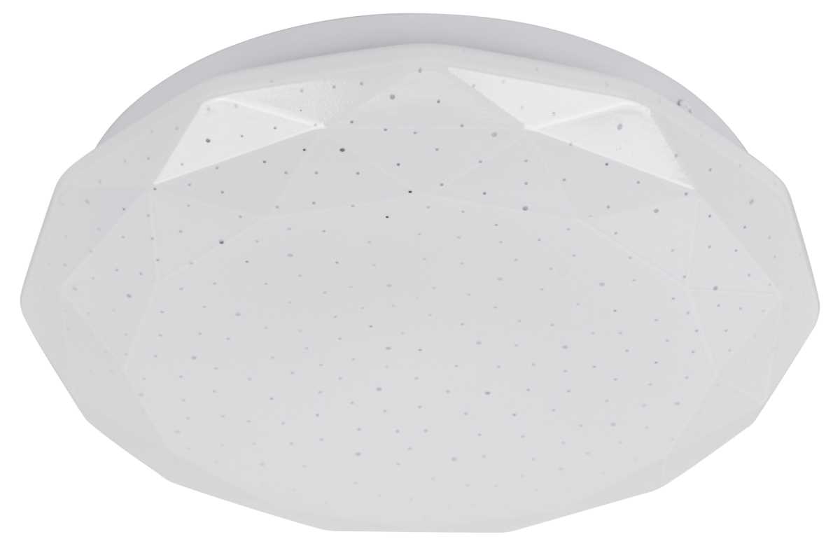 фото светильник потолочный светодиодный эра классик без ду spb-6 slim sparkle 18w-4k 4000к б0069785 | 220svet.ru