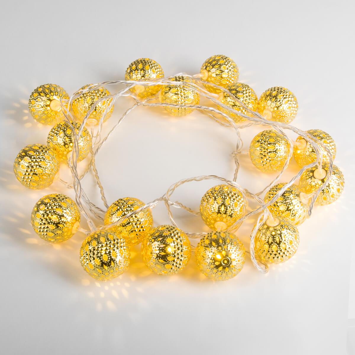 фото светодиодная гирлянда eurosvet нить 230v золото/теплый белый с эффектом мерцания | 220svet.ru