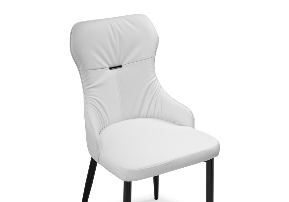 фото стул woodville neli white / black 15537 | 220svet.ru