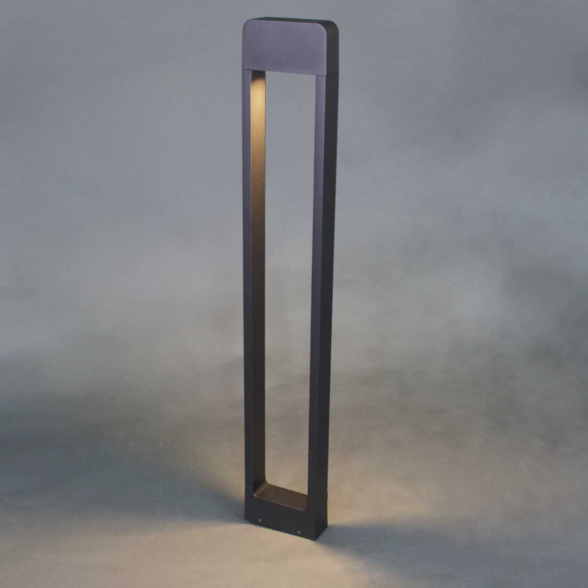 фото уличный светильник reluce 09962-0.7-001kt 1,0m gu10 bk | 220svet.ru