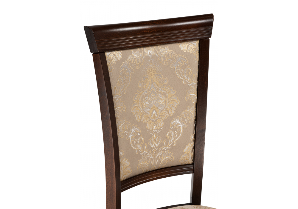 фото стул деревянный woodville ларс вивальди нуга / орех темный 639333 | 220svet.ru