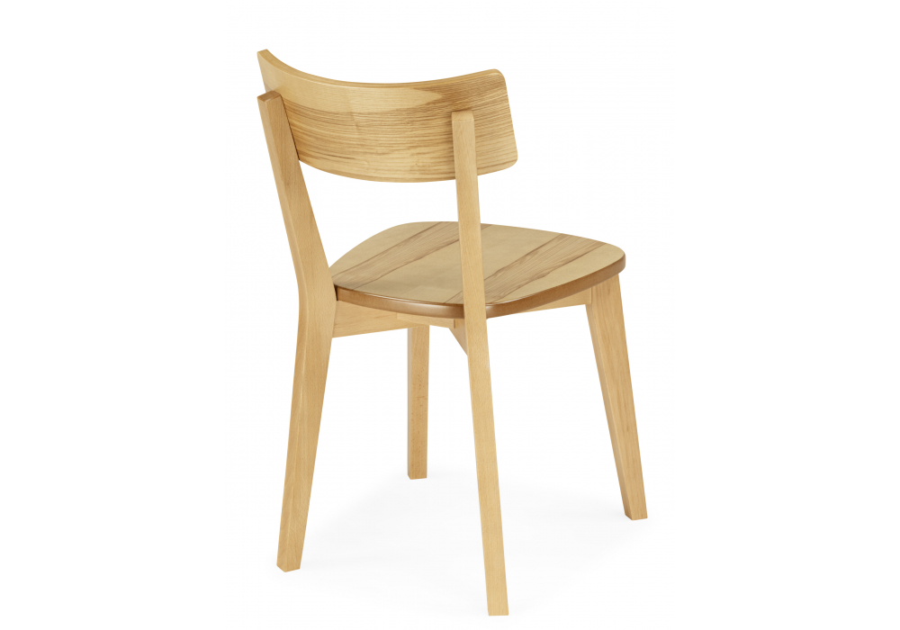 фото стул деревянный woodville линда жесткое сидение дуб / вивид дуб 639335 | 220svet.ru