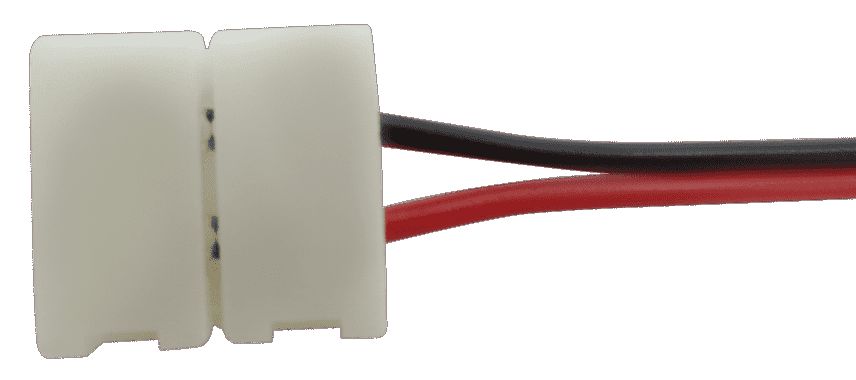 фото коннектор для ленты smd-5050 swg 2pin-10mm30mm-1 000168 | 220svet.ru