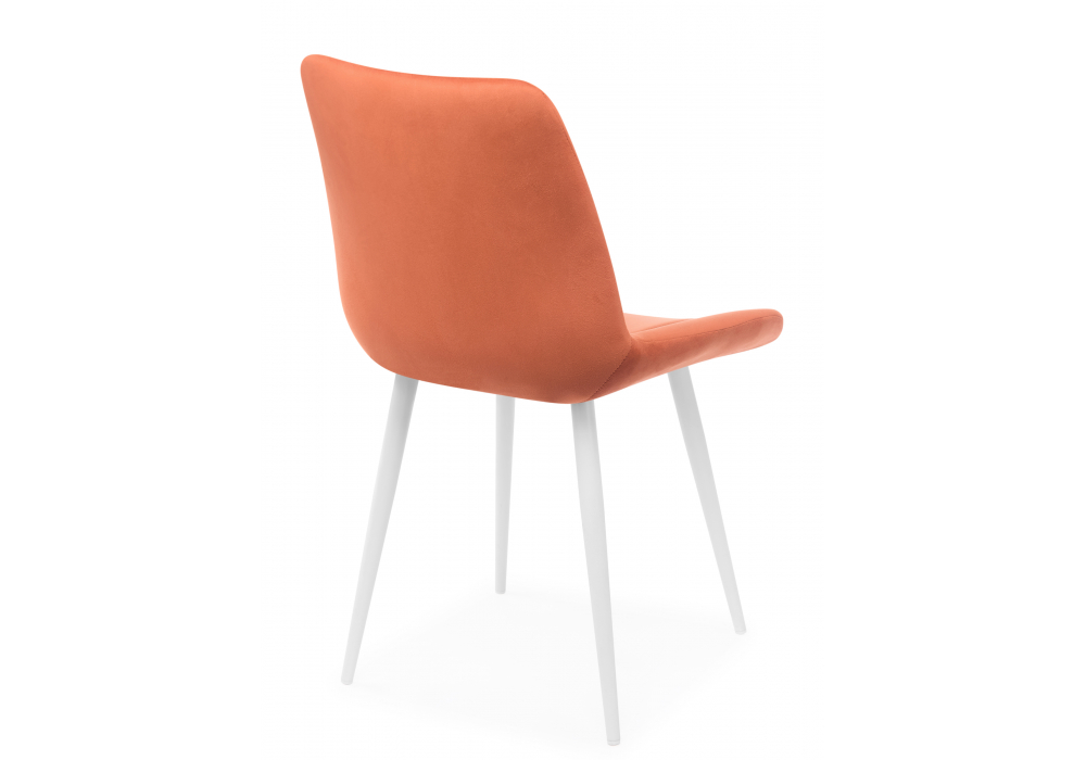 фото стул на металлокаркасе woodville седа терракотовый (zd 432) / белый np 632428 | 220svet.ru