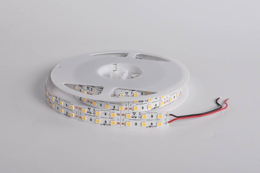 фото влагозащищенная лента designled 28,8w/m 120led/m 5050smd теплый белый 5m 000523 | 220svet.ru
