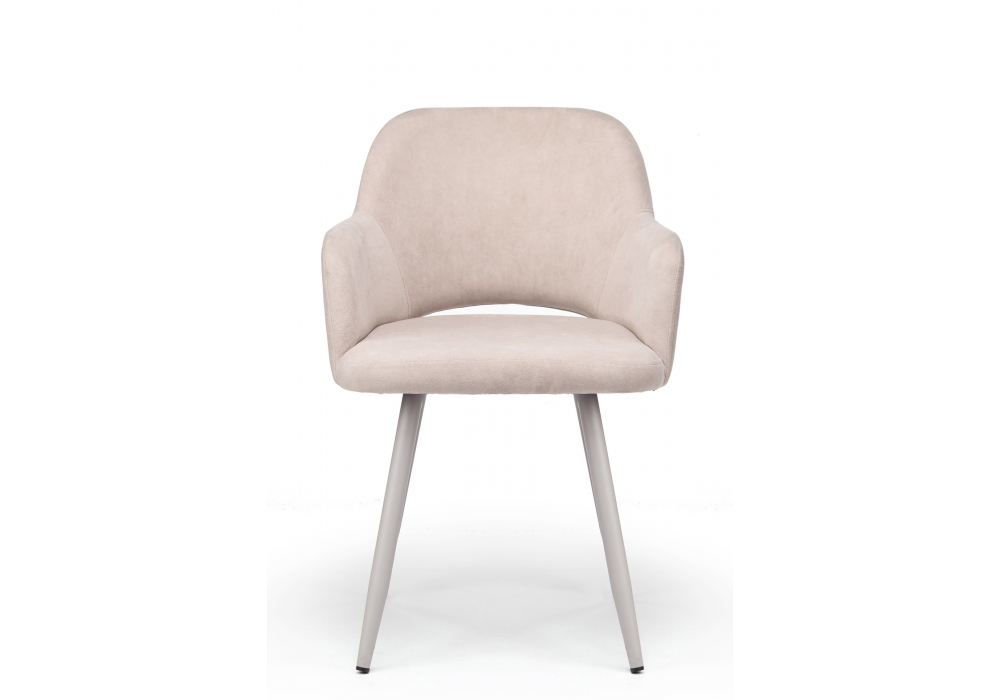 фото стул поворотный на металлокаркасе woodville эолин 360 латте (glory 10) / серый 631706 | 220svet.ru