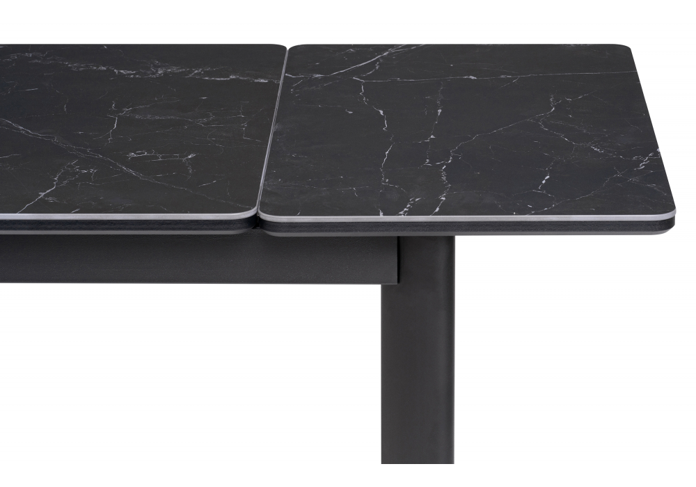 фото керамический стол раздвижной woodville кина 90(130)х65х76 shakespeare black / черный 588063 | 220svet.ru