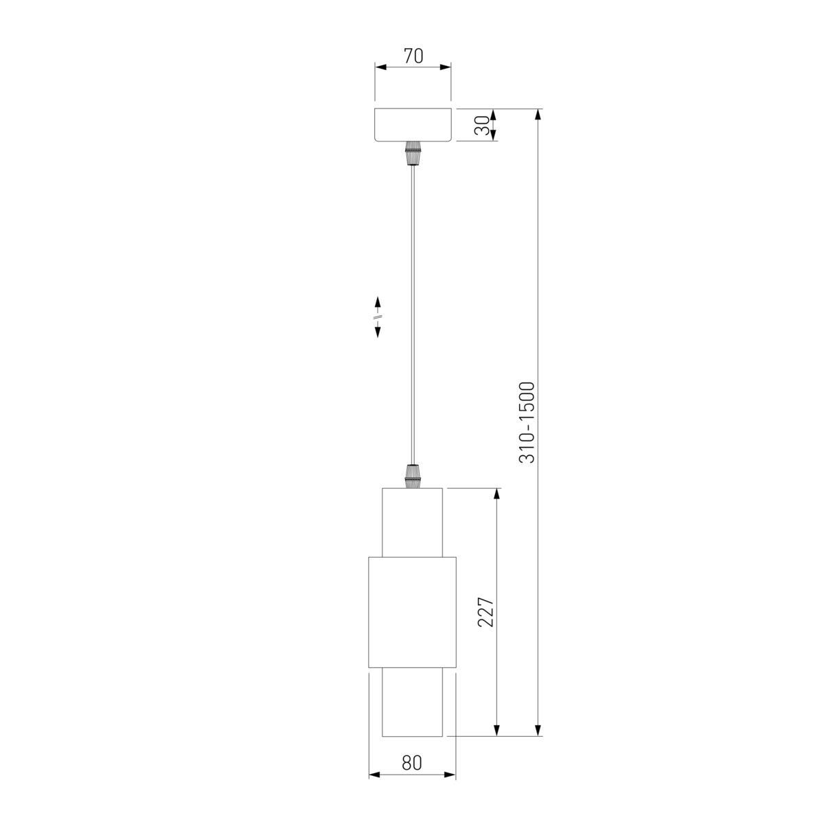 фото подвесной светодиодный светильник eurosvet 50204/1 матовое серебро/матовое золото | 220svet.ru