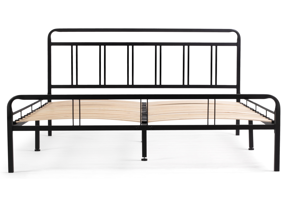 фото кровать woodville рейк 120х200 черная 403023 | 220svet.ru