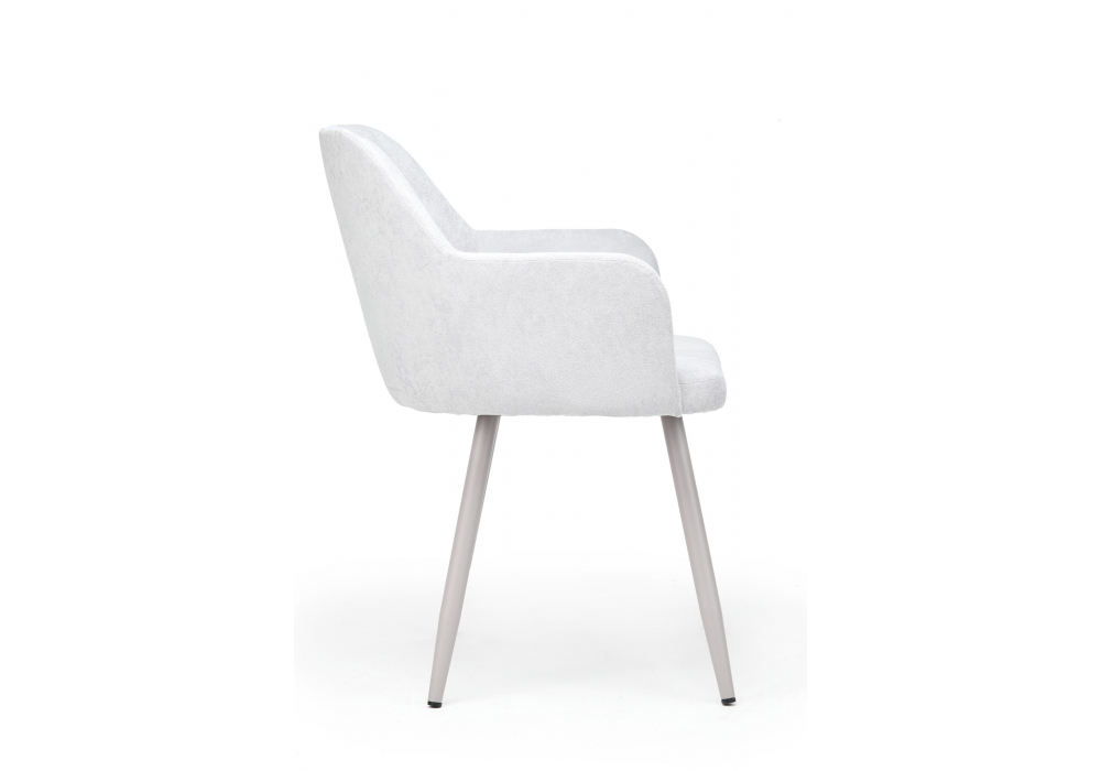 фото стул поворотный на металлокаркасе woodville инфини 360 светло-серый (ocean 021) / серый 631784 | 220svet.ru