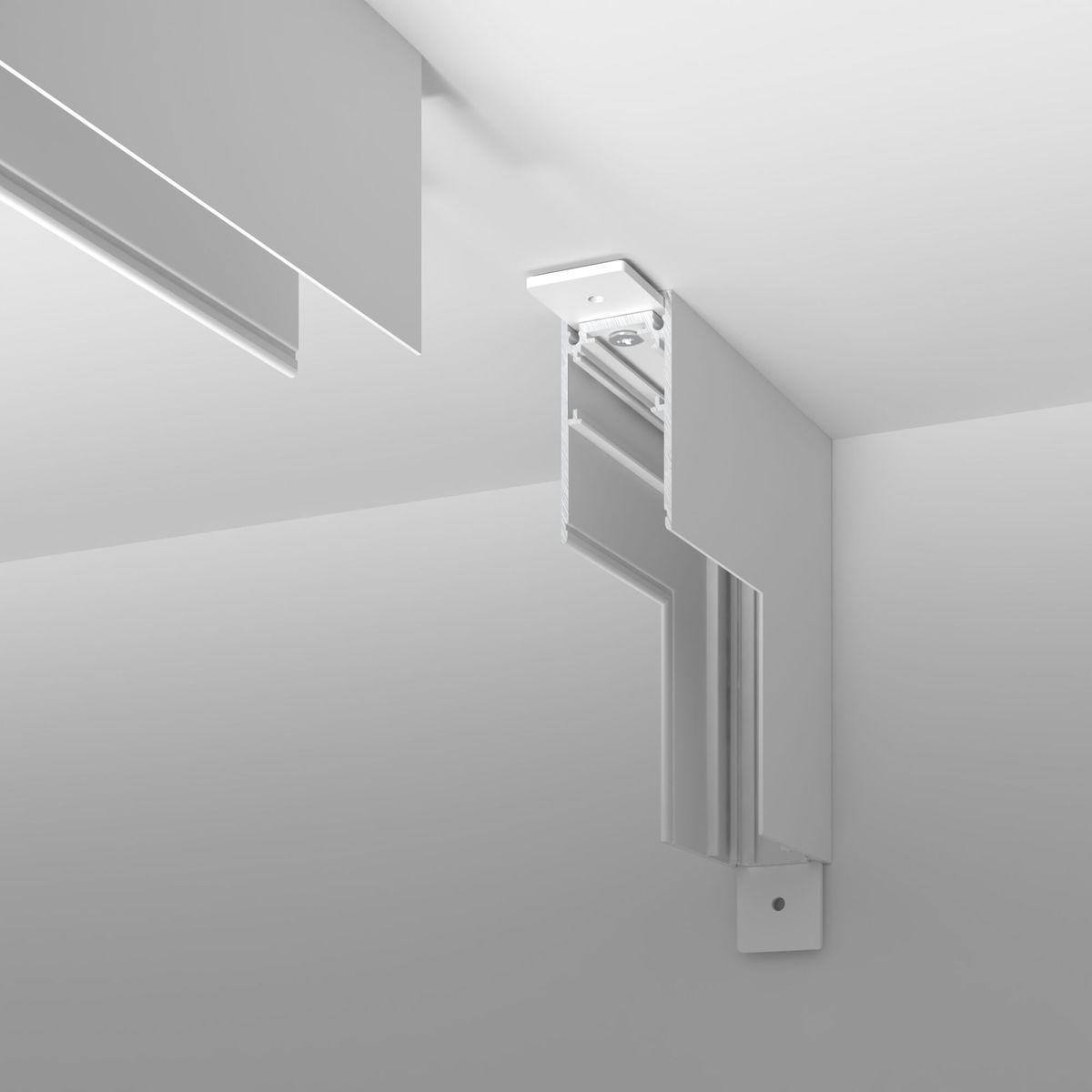 фото коннектор угловой для накладного шинопровода elektrostandard slim magnetic 85091/00 a061238 | 220svet.ru