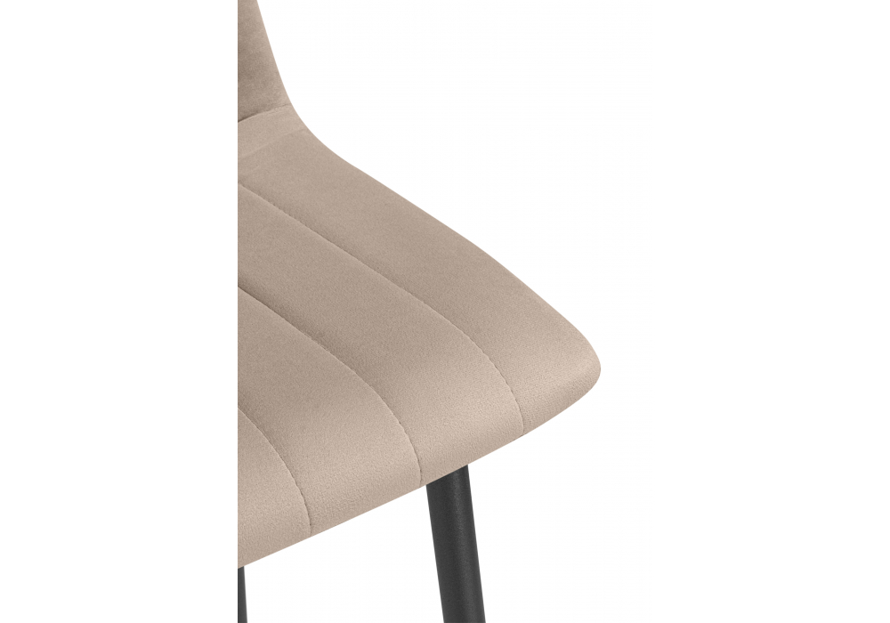 фото барный стул woodville дани мини бежевый / черный 632313 | 220svet.ru