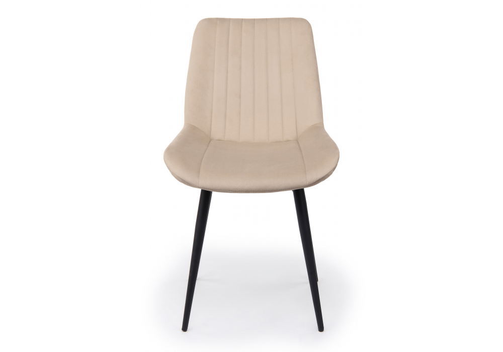 фото стул вращающийся на металлокаркасе woodville седа 360 бежевый (zd 210) / черный np 632398 | 220svet.ru