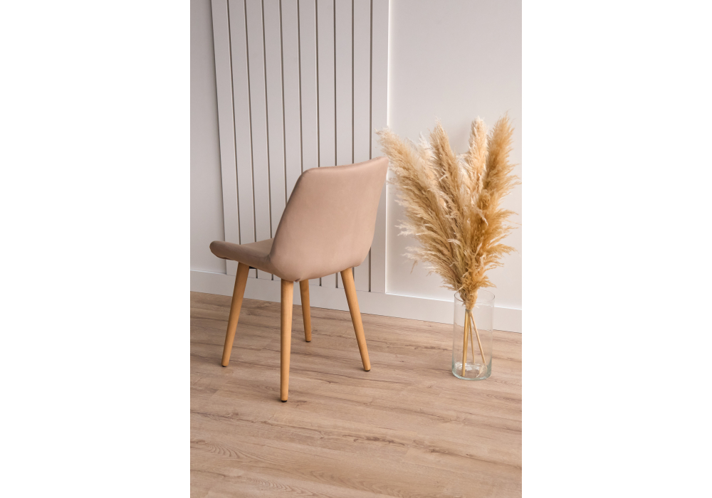 фото стул деревянный вращающийся woodville седа 360 бежевый (zd 210) / светлое дерево np 632396 | 220svet.ru