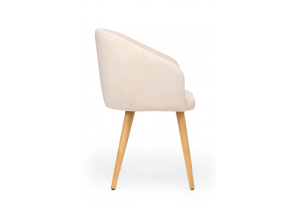 фото стул деревянный поворотный woodville монер 360 бежевый (glory 03) / светлое дерево 632630 | 220svet.ru