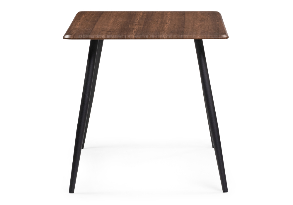 фото стол деревянный woodville кангас 120х80х77 орех кантри / черный 533164 | 220svet.ru