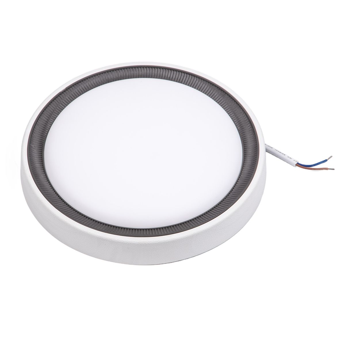 фото накладной светодиодный светильник volpe ulw-q281 24w/6500k/f20 ip65 white ul-00012355 | 220svet.ru