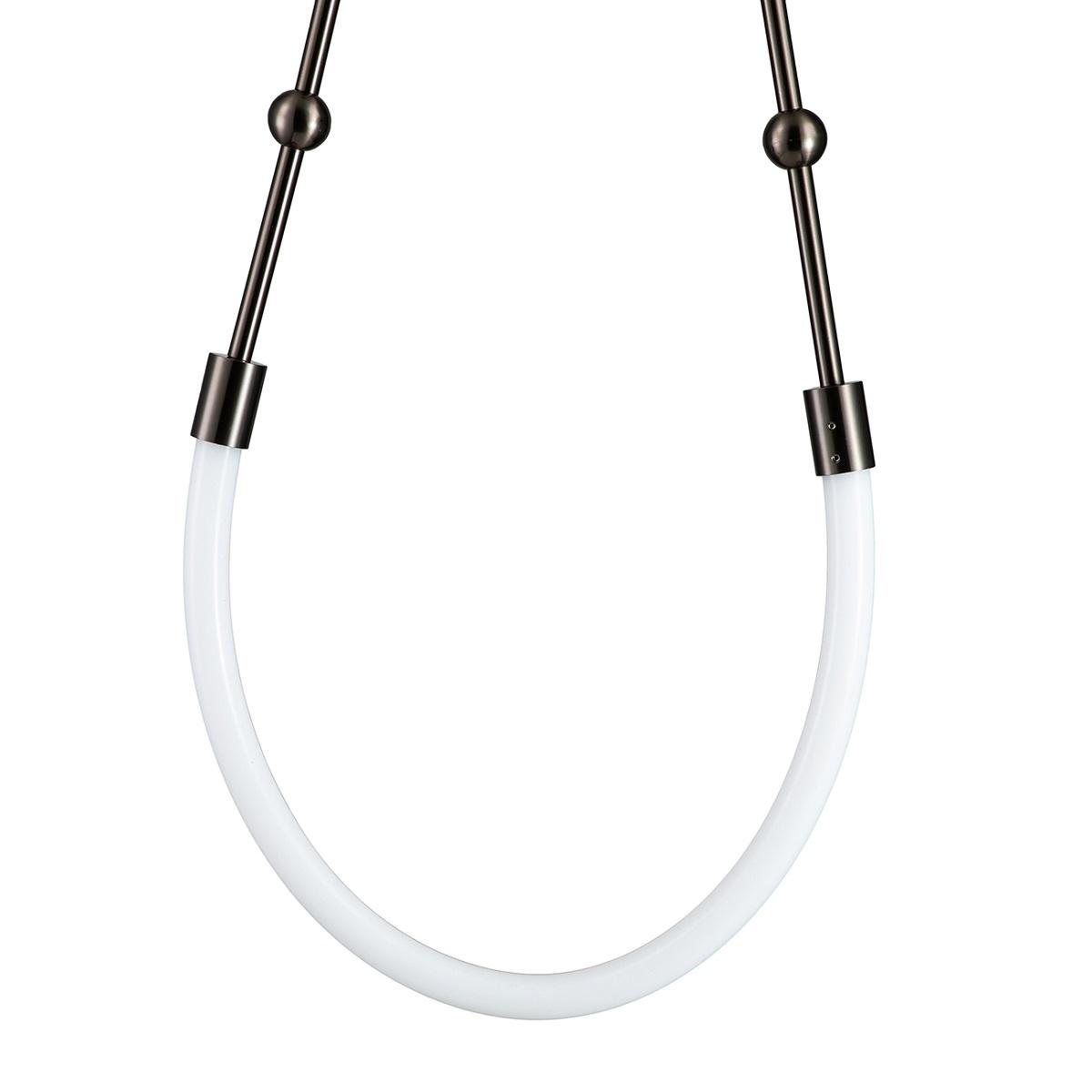 фото подвесной светодиодный светильник indigo corda 14010/1p chrome v000059l | 220svet.ru