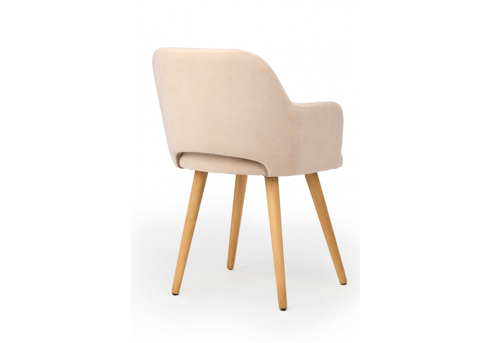 фото стул деревянный woodville эолин бежевый (glory 03) / светлое дерево 631709 | 220svet.ru