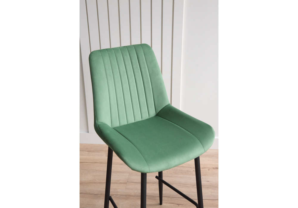 фото барный стул woodville седа фисташковый / черный 632611 | 220svet.ru