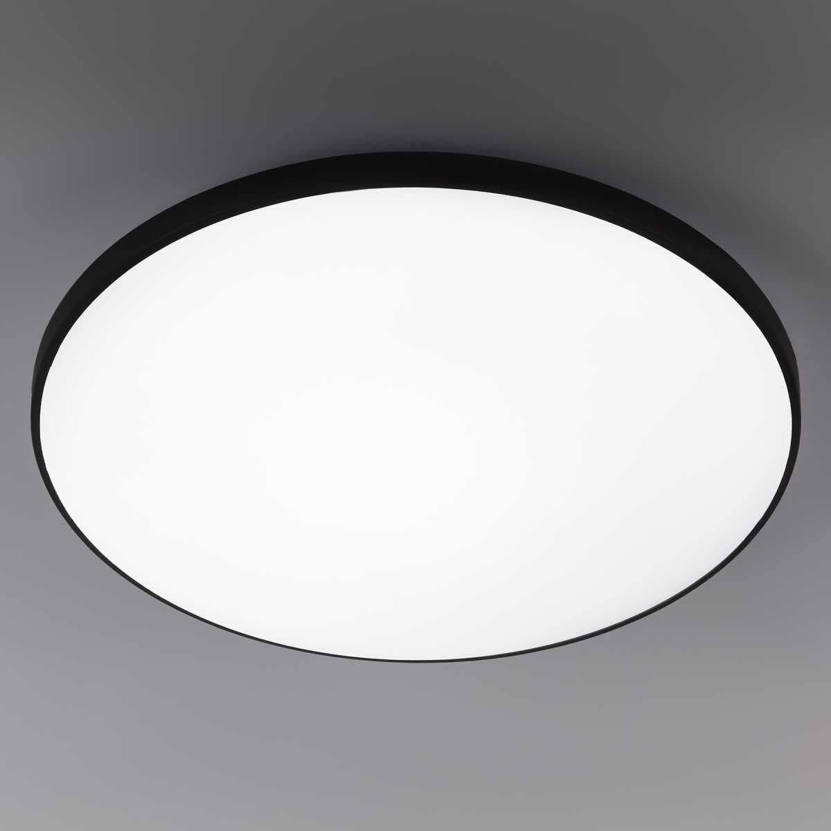 фото светильник потолочный светодиодный эра классик без ду spb-6 slim base bk 45w-5k 5000к б0069775 | 220svet.ru