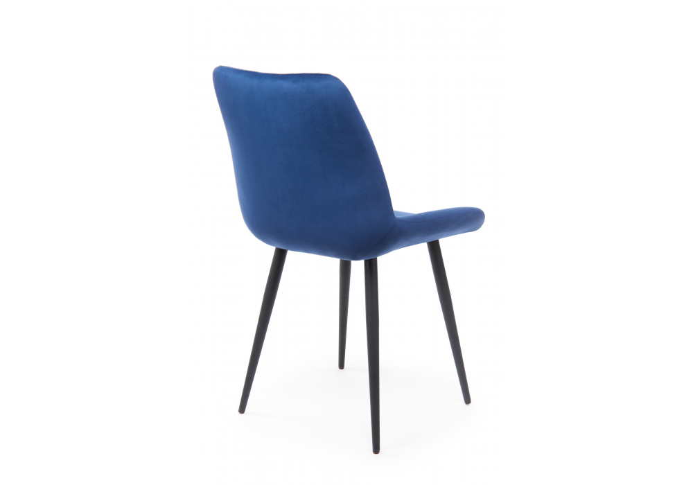 фото стул вращающийся на металлокаркасе woodville седа 360 синий (zd 798) / черный 632436 | 220svet.ru