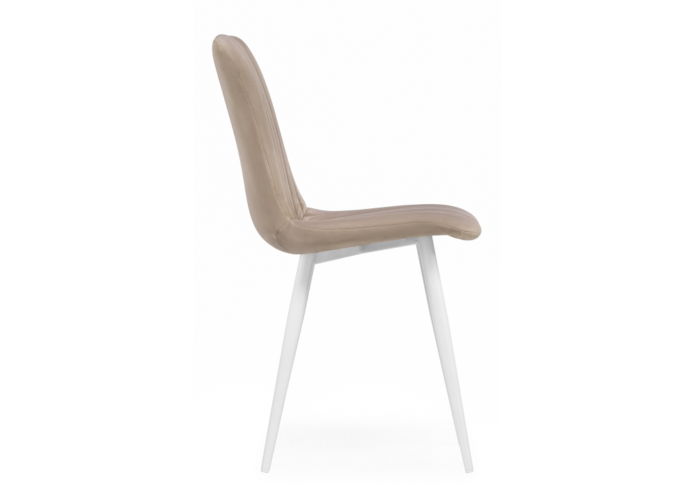 фото стул на металлокаркасе woodville дани бежевый (zd 210) / белый np 632293 | 220svet.ru