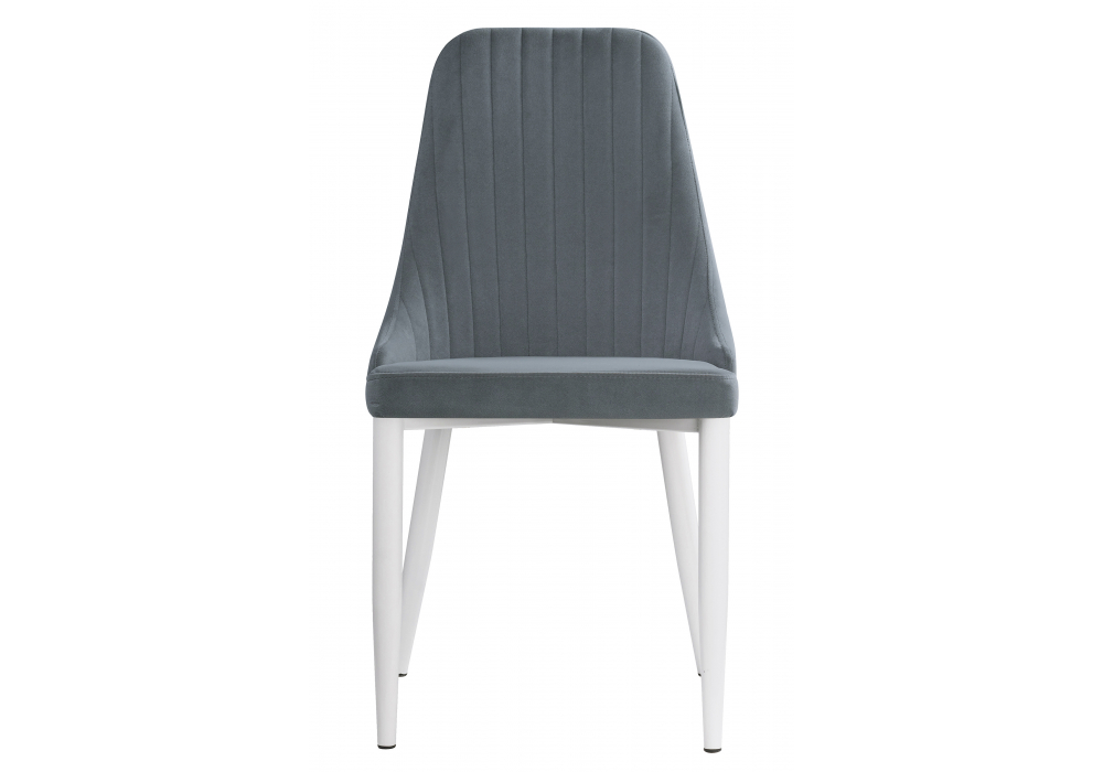 фото обеденная группа woodville уин 90 серый/белый 579112 | 220svet.ru