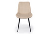 Миниатюра фото стул на металлокаркасе woodville седа бежевый (zd 210) / черный 632393 | 220svet.ru