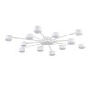 Миниатюра фото потолочная люстра lumion torina 8343/12c белый | 220svet.ru