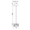 Миниатюра фото подвесной светильник moderli walnut v11957-1p | 220svet.ru