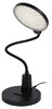 Миниатюра фото настольная лампа эра nled-501-10w-bk б0059840 | 220svet.ru