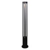 Миниатюра фото ландшафтный светодиодный светильник reluce 09958-0.7-001jh 1,0m led7w bk rlos | 220svet.ru