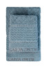 Миниатюра фото полотенце голубое garda decor 119val-arg5090-pol gol | 220svet.ru