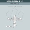Миниатюра фото консоль для паркового фонаря fumagalli bisso sys 2l+1  000.000.s21.a0 | 220svet.ru
