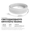 Миниатюра фото комплект светодиодного неона apeyron 220в, 6вт/м, 300лм/м, 4000к, smd 2835, 144д/м, круглый, d=14, 10м, ip65 (сетевой шнур, заглушка, крепеж - 10шт) 1 | 220svet.ru