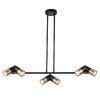 Миниатюра фото подвесная люстра indigo doppio 11036/6r black v000452 | 220svet.ru