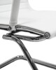 Миниатюра фото офисное кресло для посетителей dobrin cody lmr-102n-n_ch-m_el-white-11434 | 220svet.ru