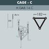 Миниатюра фото парковый фонарь fumagalli nebo/g300. g30.202.000.bze27 | 220svet.ru