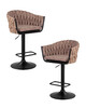 Миниатюра фото стул барный 2 шт dobrin leon lm-9690-n_b-m_tt-lar-275-3-11158 | 220svet.ru