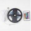 Миниатюра фото светодиодная лента (ul-00007534) uniel 4w/m  rgb 3m uls-u12 3m/rgb/1.5m/usb/rc ip20 rua02c24 | 220svet.ru