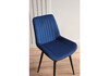 Миниатюра фото стул на металлокаркасе woodville седа синий (zd 798) / черный 632434 | 220svet.ru