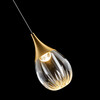 Миниатюра фото подвесной светодиодный светильник delight collection md24001004-1a gold/clear | 220svet.ru