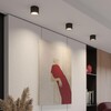 Миниатюра фото светильник накладной novotech lirio 371041 черный | 220svet.ru