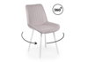 Миниатюра фото стул на металлокаркасе поворотный woodville седа 360 латте (zd 290) / белый np 632410 | 220svet.ru