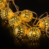 Миниатюра фото светодиодная гирлянда eurosvet нить 230v золото/теплый белый с эффектом мерцания | 220svet.ru